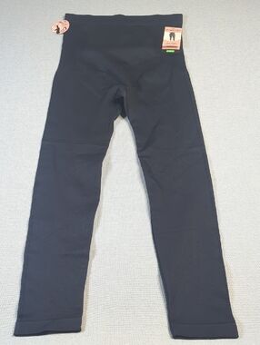 Shapermint Black High Waisted Shaping Leggings Size L NWT Sculpting Stretch